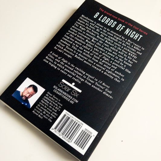 9 Lords of Night Paperback by Cesar Torres
