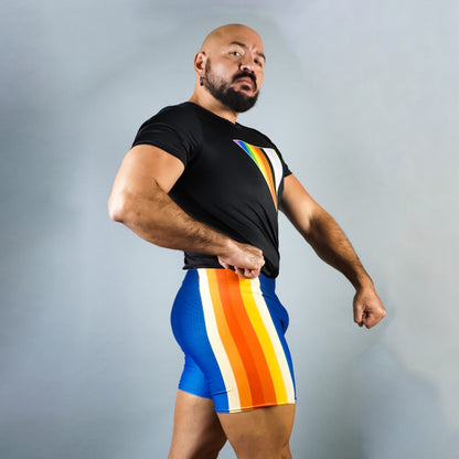 Acid House Spandex Shorts